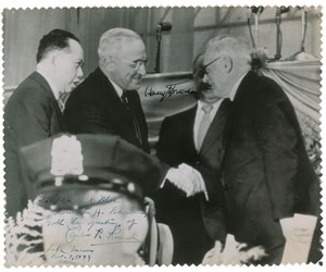 Lot #102 Harry S. Truman - Image 1