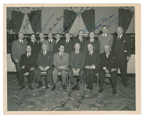 Lot #37 Dwight D. Eisenhower and Cabinet - Image 1