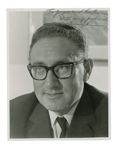 Lot #242 Henry Kissinger - Image 1