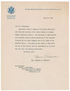 Lot #91 Eleanor Roosevelt - Image 2