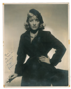 Lot #819 Marlene Dietrich