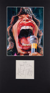 Lot #727  Rolling Stones: Mick Jagger