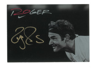Lot #1048 Roger Federer