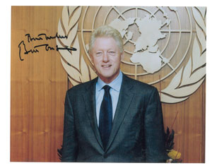 Lot #61 Bill Clinton - Image 1
