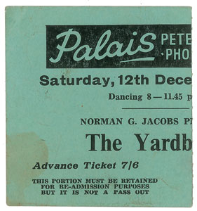 Lot #632 The Yardbirds - Image 2