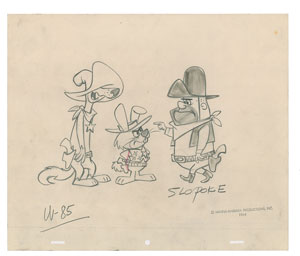 Lot #471  Ricochet Rabbit and Droop-a-Long Coyote - Image 1
