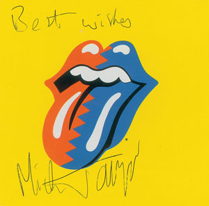 Lot #728  Rolling Stones: Mick Jagger