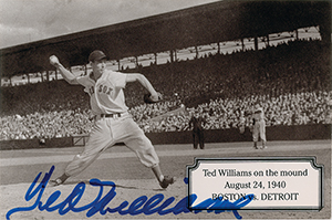 Lot #1062 Ted Williams - Image 2