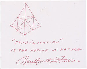 Lot #417 Buckminster Fuller