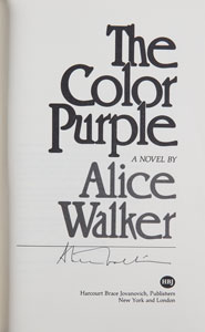 Lot #573 Alice Walker - Image 1