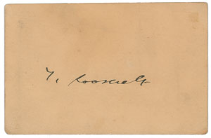 Lot #94 Theodore Roosevelt - Image 1