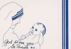 Lot #255  Mother Teresa - Image 1