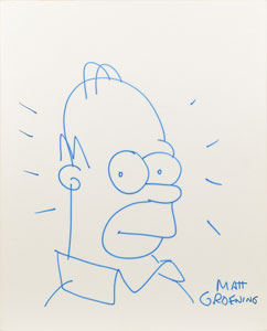 Lot #466 Matt Groening - Image 1