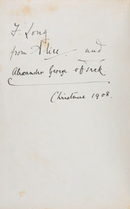 Lot #262  Princess Alice and Alexander Cambridge - Image 1