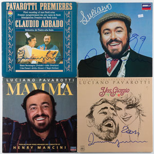 Lot #989 Luciano Pavarotti