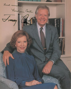 Lot #58 Jimmy and Rosalynn Carter - Image 1