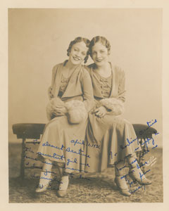 Lot #763 Violet and Daisy Hilton - Image 1