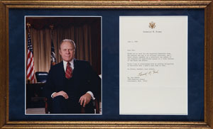 Lot #71 Gerald Ford - Image 1