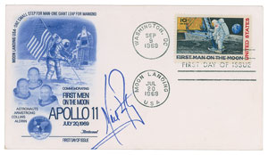Lot #390 Neil Armstrong - Image 1