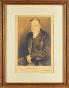 Lot #76 Herbert Hoover - Image 1