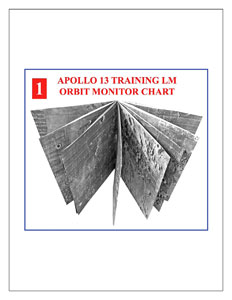 Lot #4376  Apollo 13 LM Orbit Training Monitor Chart - Image 5