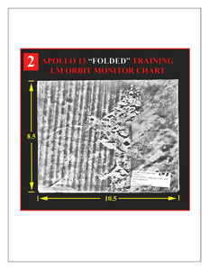 Lot #4376  Apollo 13 LM Orbit Training Monitor Chart - Image 6