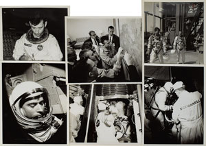 Lot #4126  Gemini 3 Group of (6) Photographs - Image 1