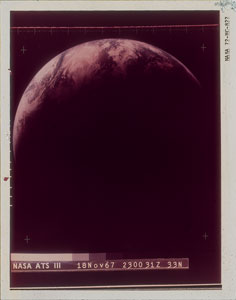 Lot #4430  Apollo Program Group of (4) Transparencies - Image 2
