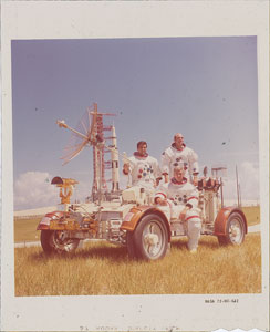 Lot #4575  Apollo 17 Group of (5) Training Transparencies - Image 4