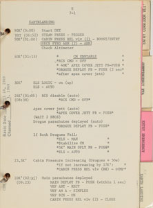 Lot #4288  Apollo 10 Flown Checklist - Image 4