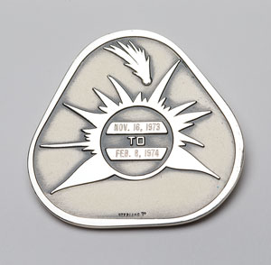 Lot #4597  Skylab 4 Unflown Robbins Medal - Image 2