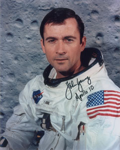 Lot #4291  Apollo 10 Signed Photographs