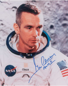 Lot #4291  Apollo 10 Signed Photographs - Image 3