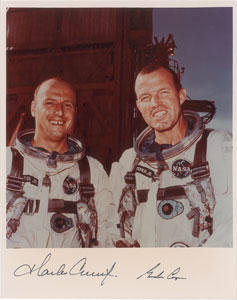 Lot #4128  Gemini 5 Signed Photograph - Image 1
