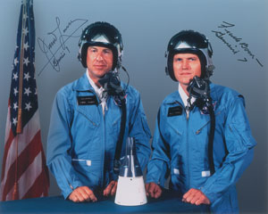 Lot #4131  Gemini 7 Signed Photograph
