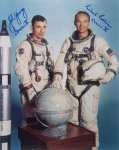 Lot #4108  Gemini 10 Signed Photograph - Image 1