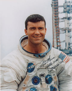 Lot #4520 Fred Haise Signed Photograph - Image 1