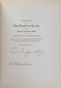 Lot #4029  Aviators Signed Book - Image 1