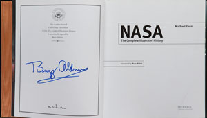 Lot #4473 Buzz Aldrin Signed Book - Image 2