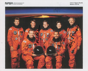 Lot #4677  Space Shuttle Signed Photographs - Image 3
