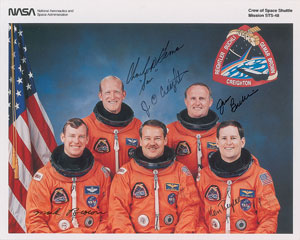 Lot #4677  Space Shuttle Signed Photographs - Image 6