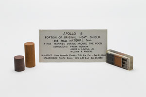Lot #4274  Apollo 8 Flown Heat Shield Fragment