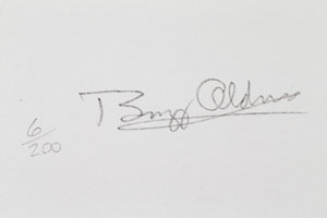 Lot #4331  Apollo 11: Aldrin and Collins Signed Prints - Image 3