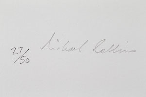 Lot #4331  Apollo 11: Aldrin and Collins Signed Prints - Image 6