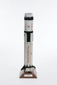 Lot #4154  Saturn IB Rocket Model - Image 1