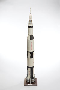 Lot #4152  Saturn V Rocket Model - Image 1