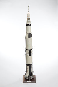 Lot #4152  Saturn V Rocket Model - Image 4