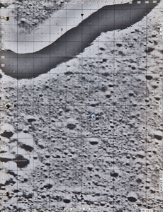 Lot #4401 Dave Scott's Flown Apollo 15 CSM Lunar Landmark Maps Book - Image 9