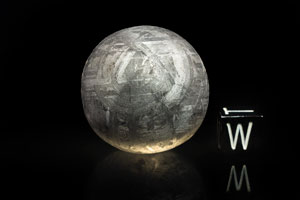 Lot #4016  Gibeon Meteorite Sphere - Image 1
