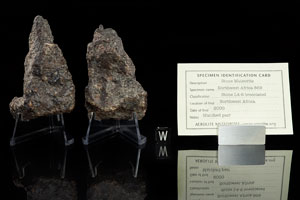 Lot #4023  NWA 869 Meteorite Matched Pair - Image 2